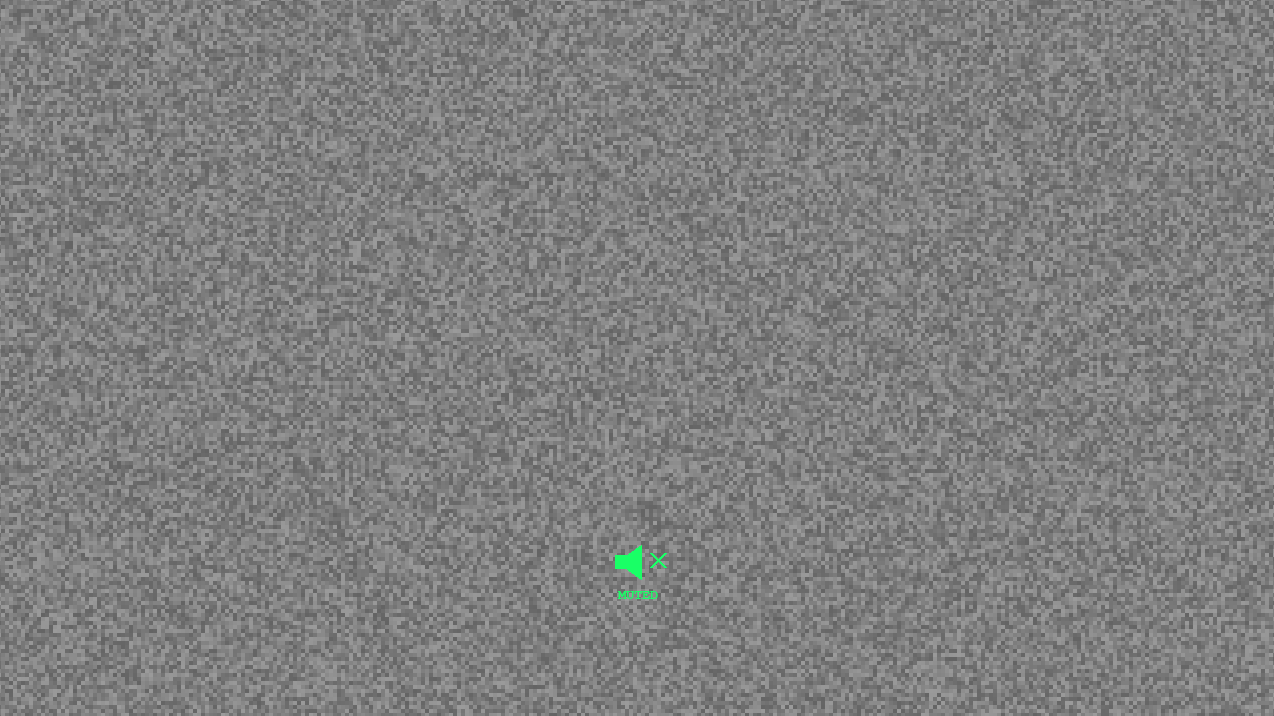 Retro TV Emulator muted indicator